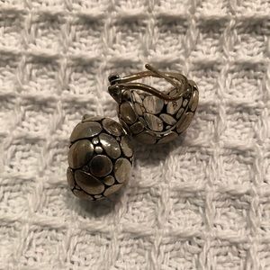 John Hardy Buddha Silver earrings